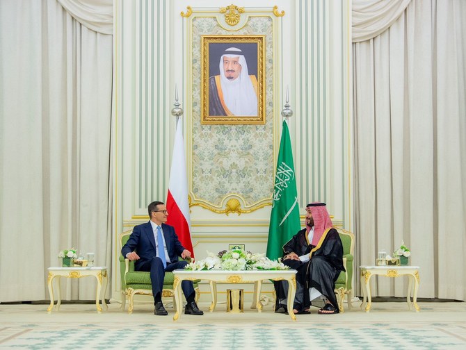 Saudi Crown Prince, Polish PM discuss bilateral relations