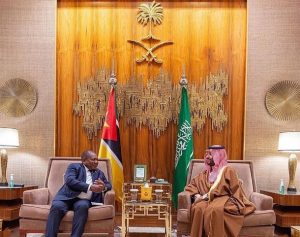 Saudi Crown Prince, President of Mozambique discuss bilateral relations