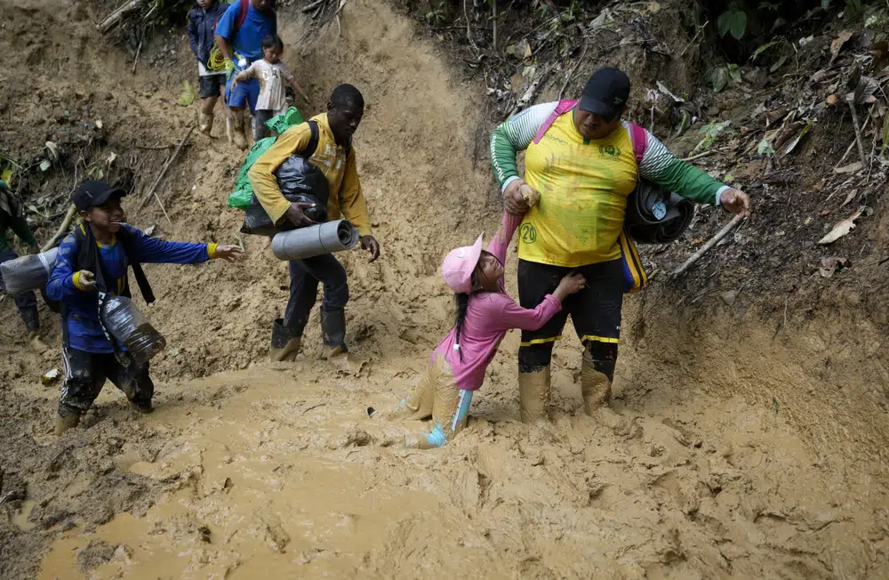 Big jump in migrants crossing Panama’s dangerous Darien Gap