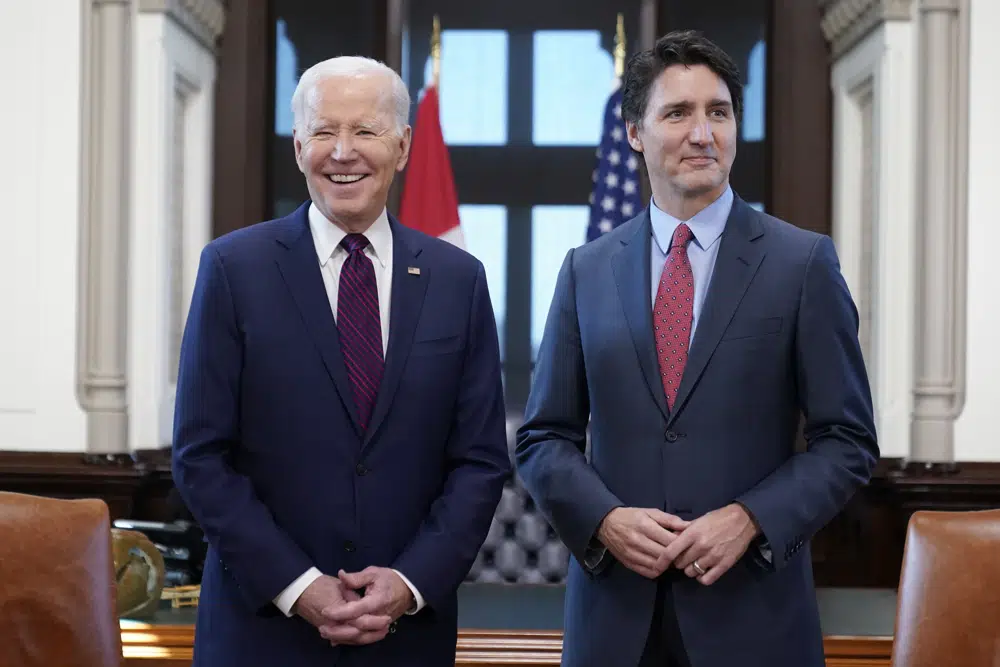 Biden, Trudeau Celebrate 'inseparable' US-Canada Relationship - The ...