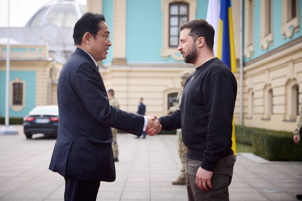 Kishida meets Zelenskyy for talks in surprise visit to Ukraine