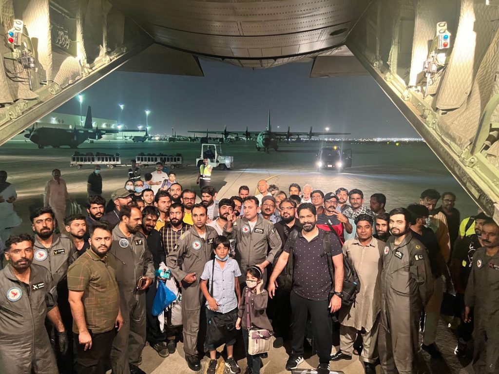 Pakistan Air Force successfully evacuates stranded Pakistanis from Sudan