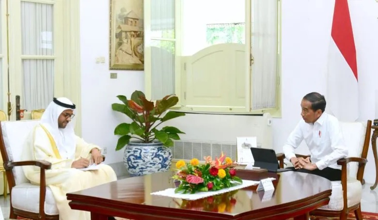 Jokowi abu Dhabi