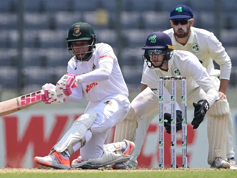 Bangladesh wins one-off test against Ireland by 7 wickets