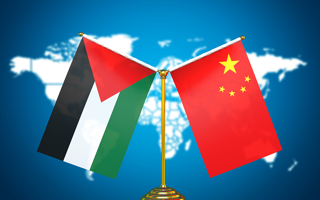 Chinese, Palestinian FMs hold phone talks