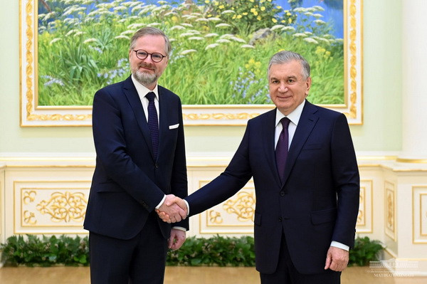 Uzbek President, Czech PM discuss industrial and technological development