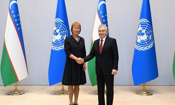 President of Uzbekistan receives UN Deputy Secretarty General