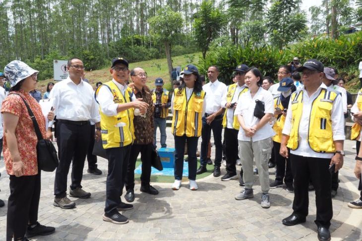 Japanese business delegation observes Nusantara development progress
