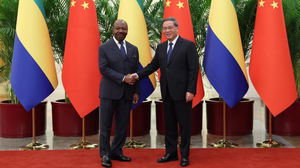 China to promote bilateral ties with Gabon: Premier Li Qiang