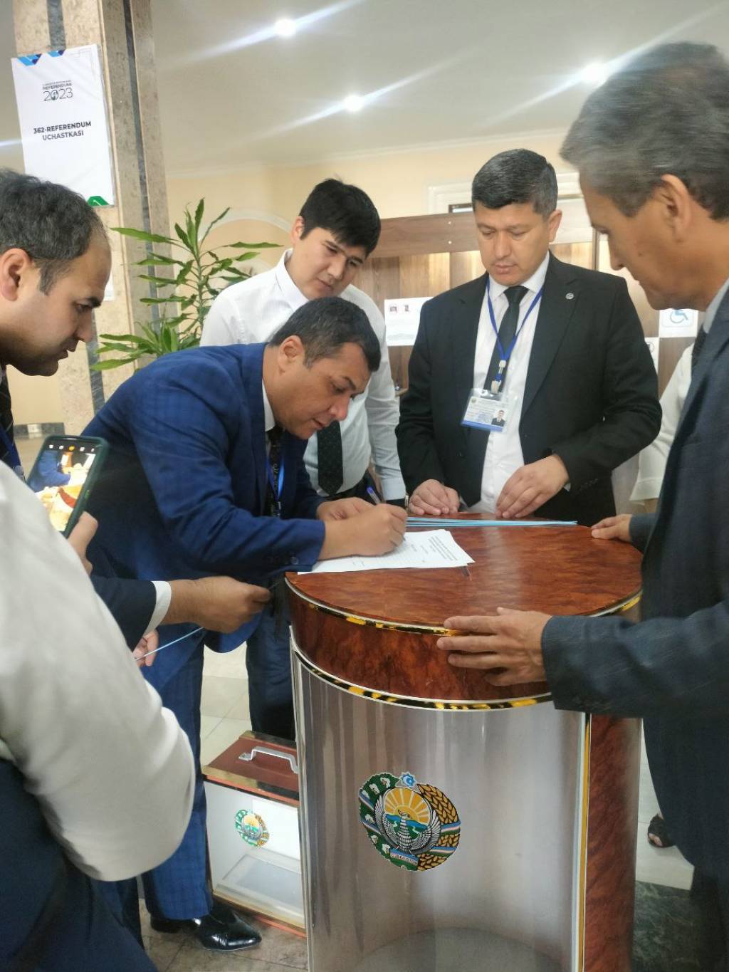 voting Uzbekistan