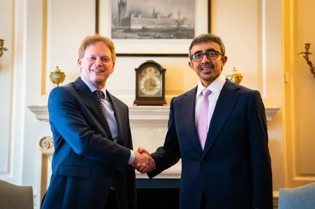 UAE FM meets UK Secretary of State for Energy Security