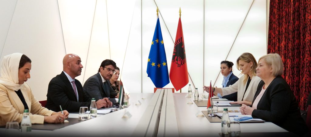 UAE and Albania discuss bilateral collaboration in government development