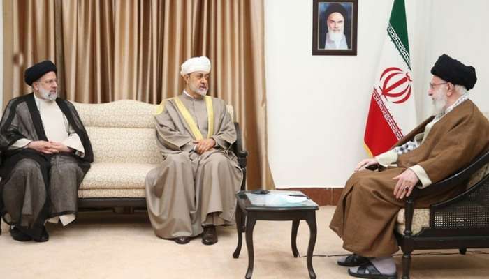 Sultan of Oman meets Ali Khamenei