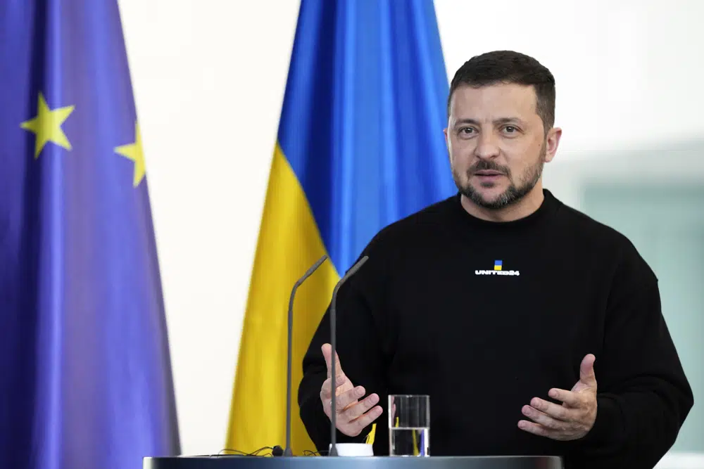 Counteroffensive does not aim to attack Russian territory: Zelenskyy