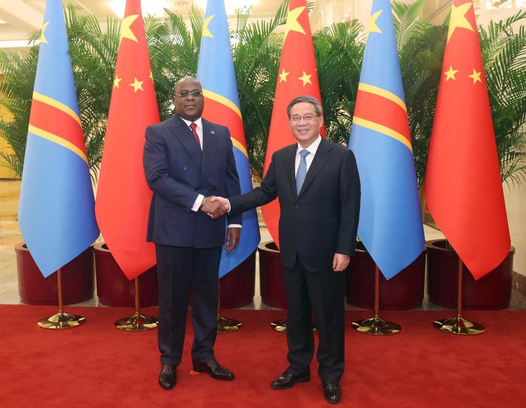 China to synergize development strategies with DRC: Chinese Premier