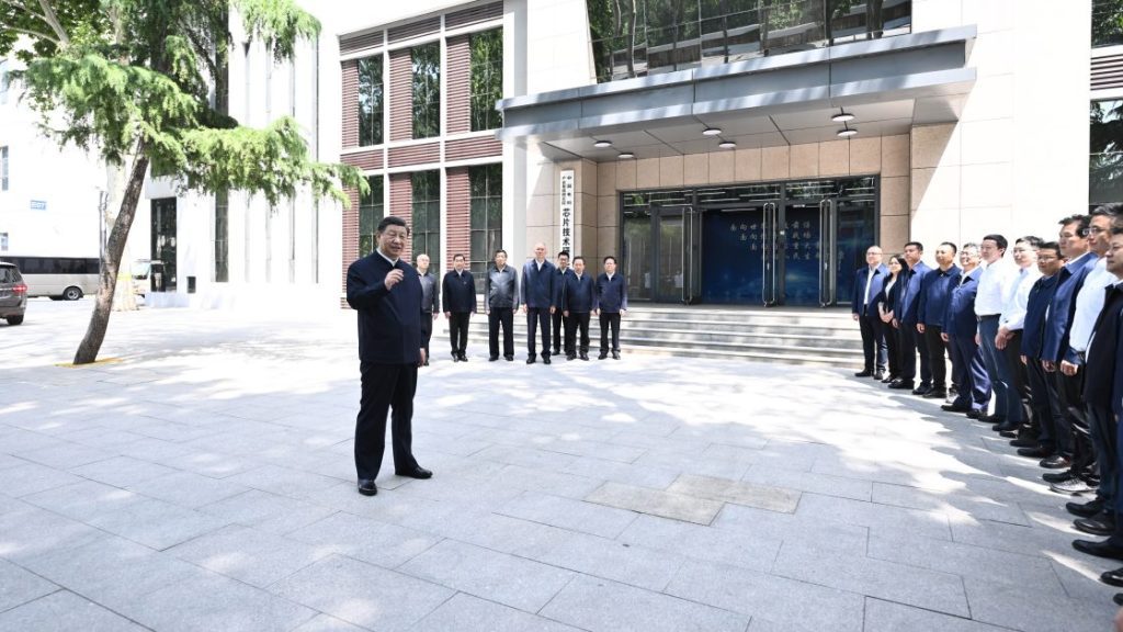 President Xi inspects Shijiazhuang in Hebei Province