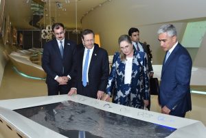 President of Israel and his spouse visit Heydar Aliyev Center