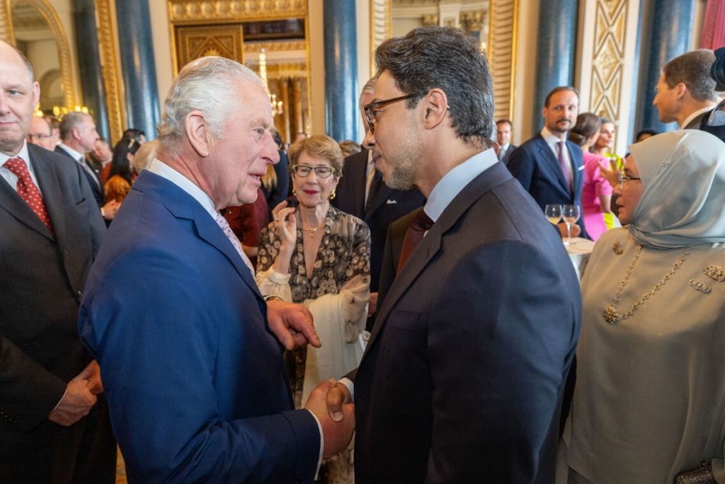 Mansour bin Zayed attends official reception hosted by King Charles III