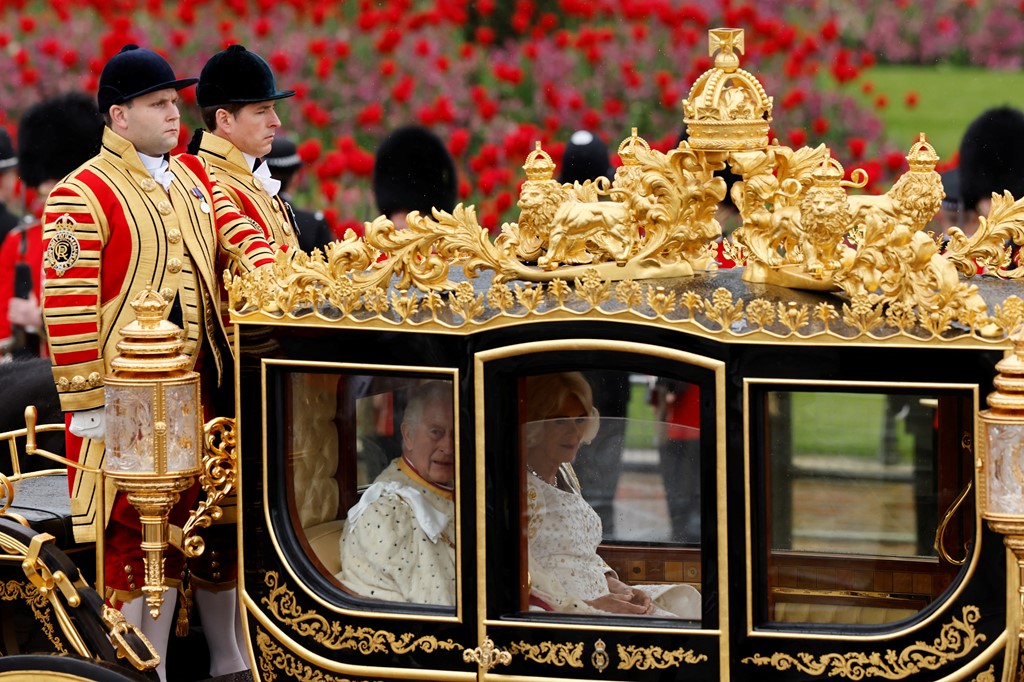 King Charles III is leaving Buckingham Palace