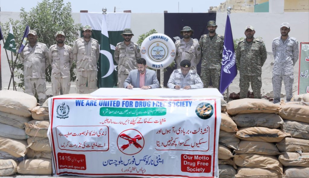 Pakistan Navy, ANF seize narcotics in a joint operation