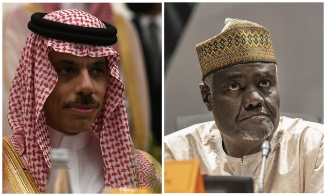 Saudi FM, African Union Commission chairperson discuss situation in Sudan