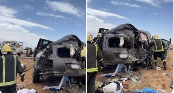 Tragic accident on Taif-Al-Baha Road, 6 siblings die