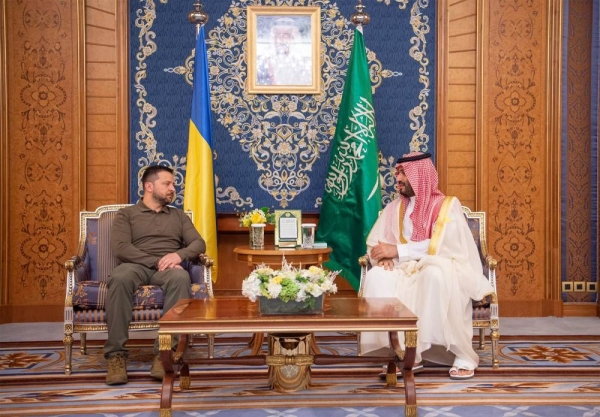 Saudi Crown Prince holds talks with Zelensky