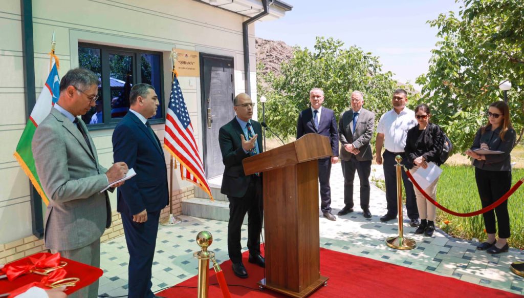 US sponsors global seismic network station in Uzbekistan