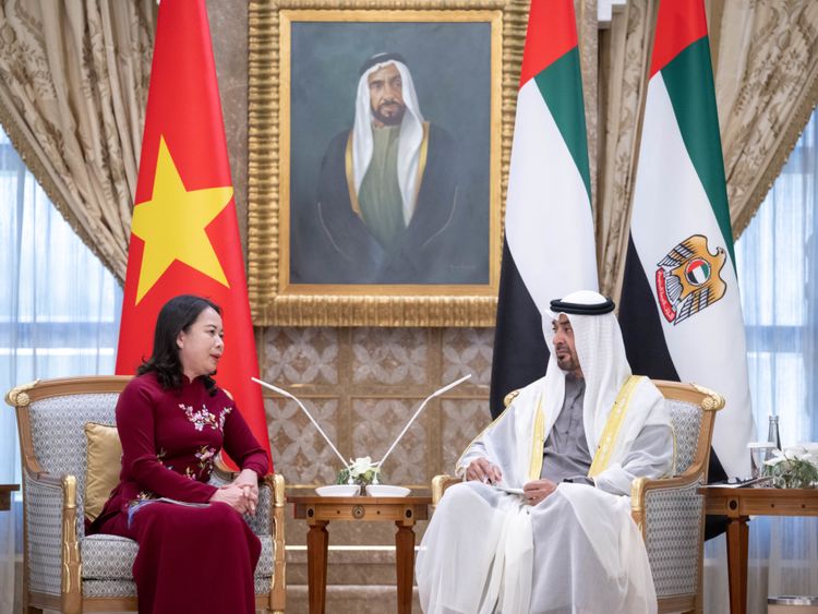 UAE President and VP of Vietnam discuss bilateral relations