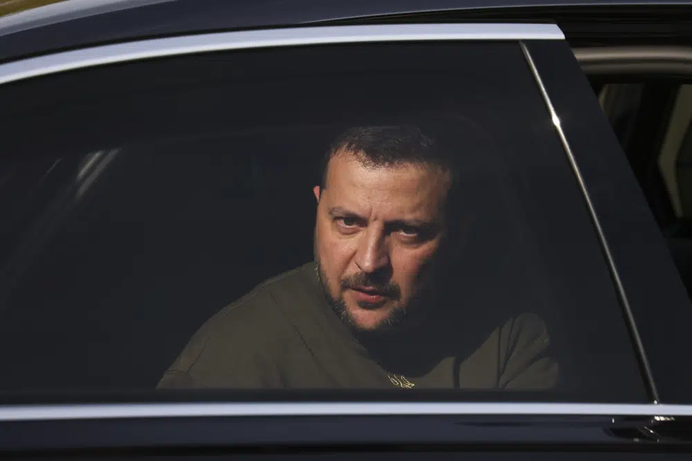 Zelenskyy arrives in Rome