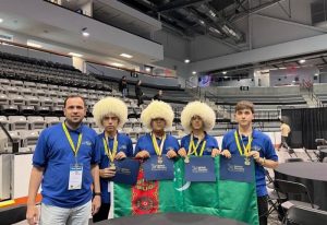 Turkmen high school students won 04 Medals at Genius-2023 Olympiad
