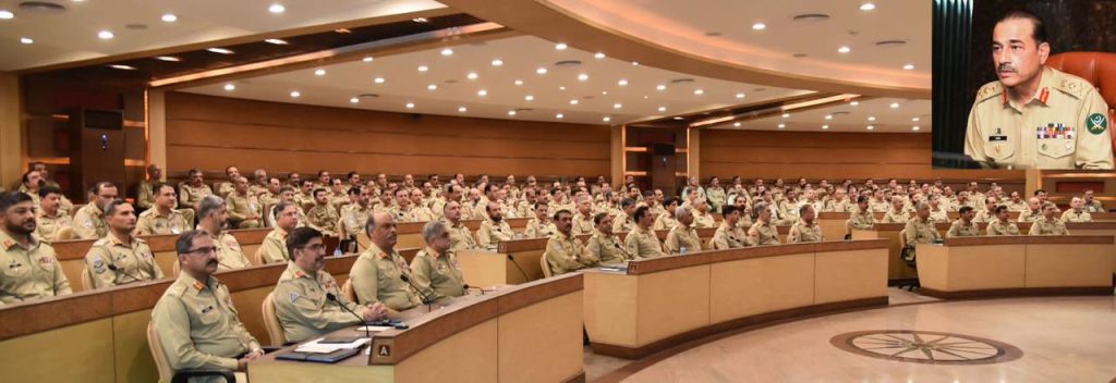 Pakistan: COAS Chairs Formation Commanders Conference