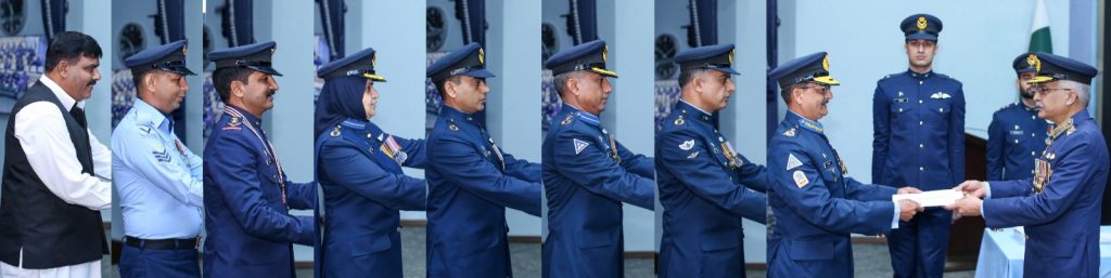 PAF Officers, Junior Commissioned Officers / Airmen & civilians awarded