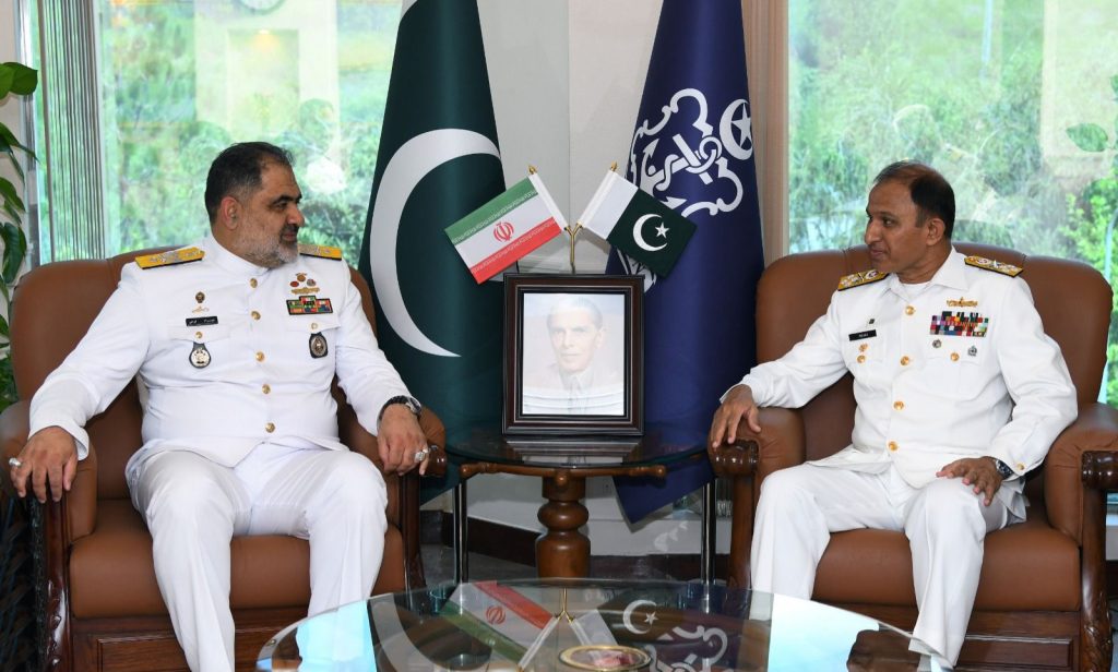 Commander Iranian Navy visits Naval Headquarters