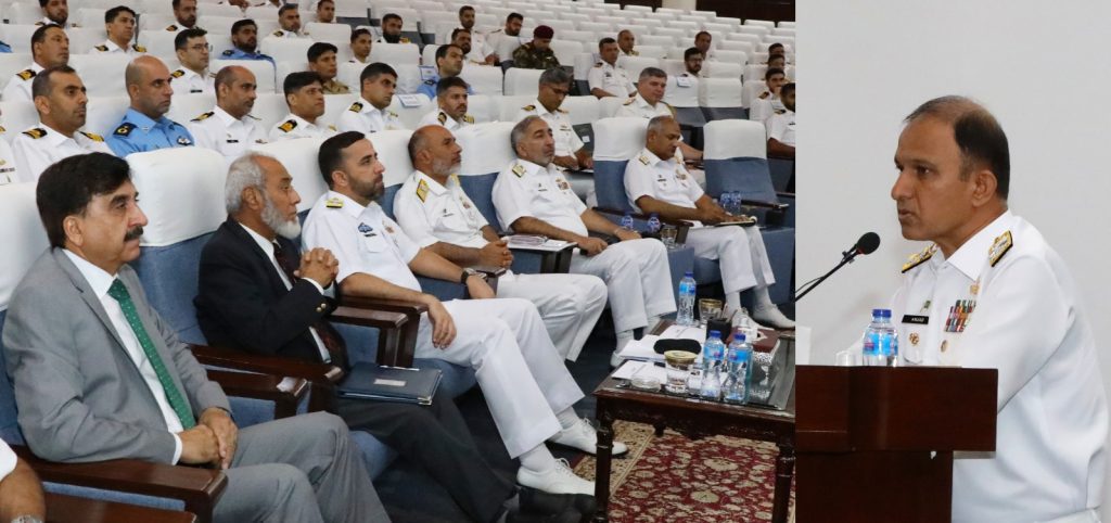 Pak Naval Chief addresses participants of Staff Course