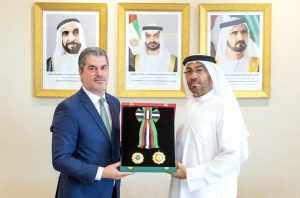 UAE President awards Albanian Ambassador Medal of Independence of First Order