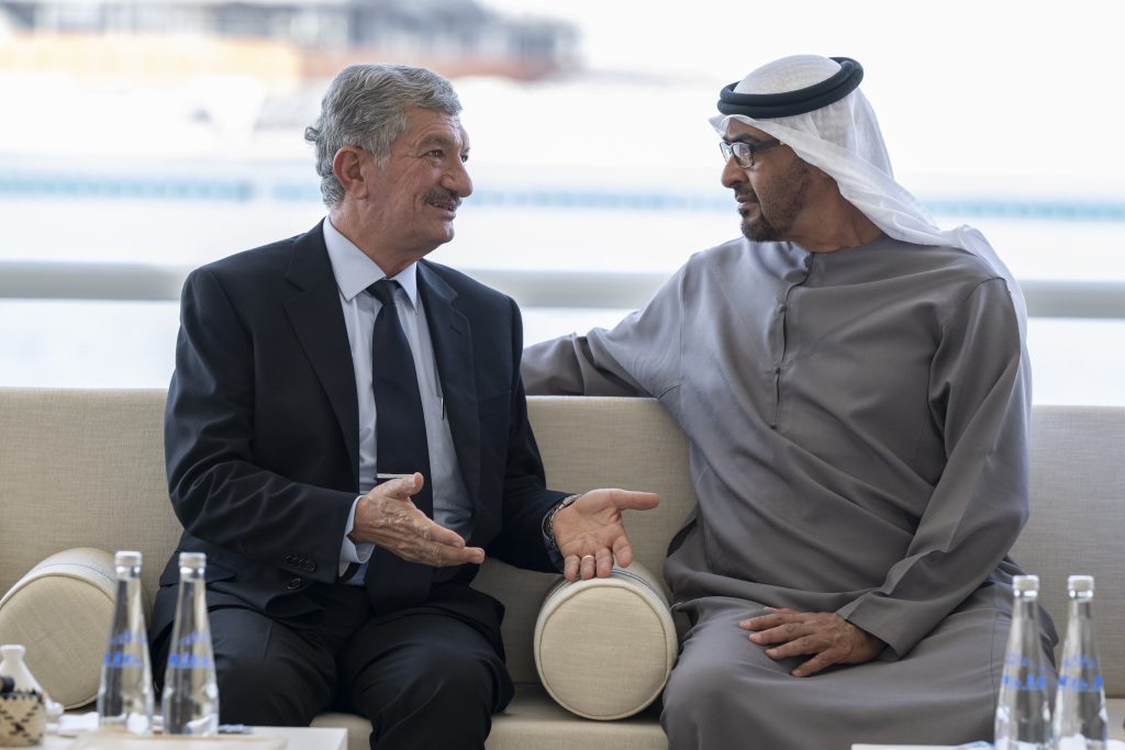 President of UAE receives Iraqi engineer Sinan Al-Awsi