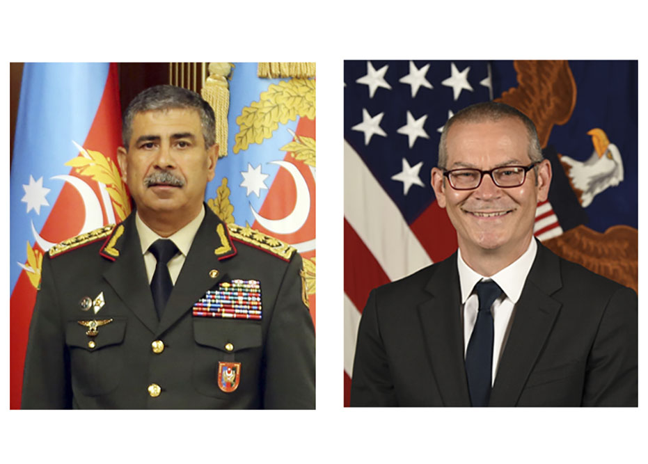 Azerbaijan's Defense Minister, US Deputy Secretary of Defense hold phone talks