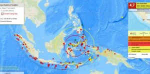 5.4 magnitude earthquake hit Tomini Bay: BMKG