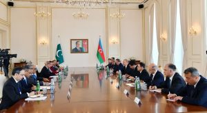 President of Azerbaijan and PM of Pakistan hold expanded meeting
