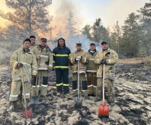 Kazakhstan: Firefighters localize wildfire in Abai Region