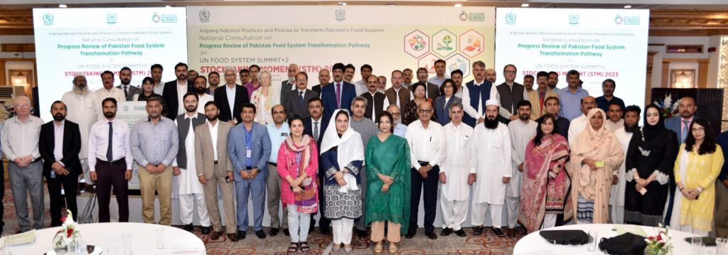 Pakistan National Food System transformation pathway