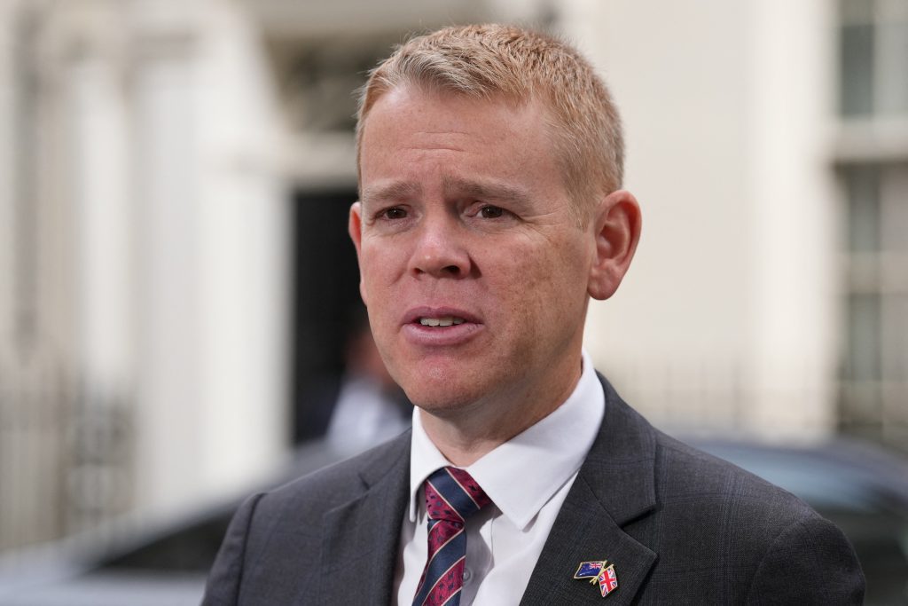 New Zealand PM Chris Hipkins touches down in Beijing