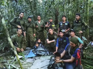 4 Indigenous siblings found alive in jungle after 40 days of Amazon plane crash