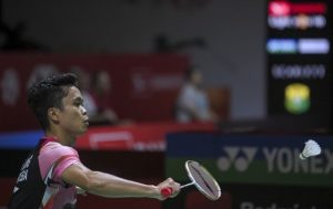 Indonesian Ginting defends title in Singapore Open