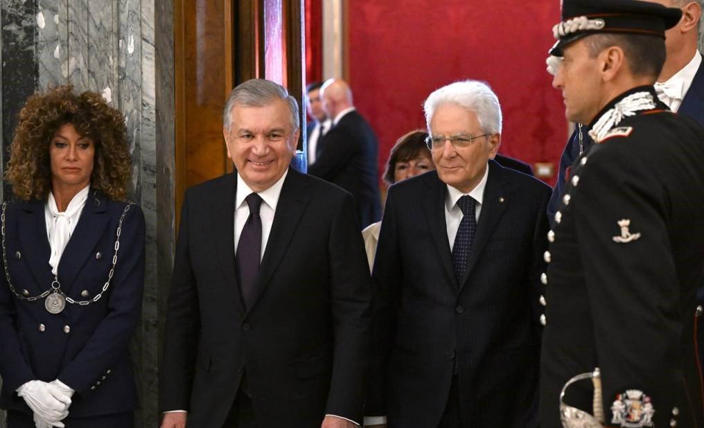 Presidents of Uzbekistan and Italy welcome development of multifaceted cooperation