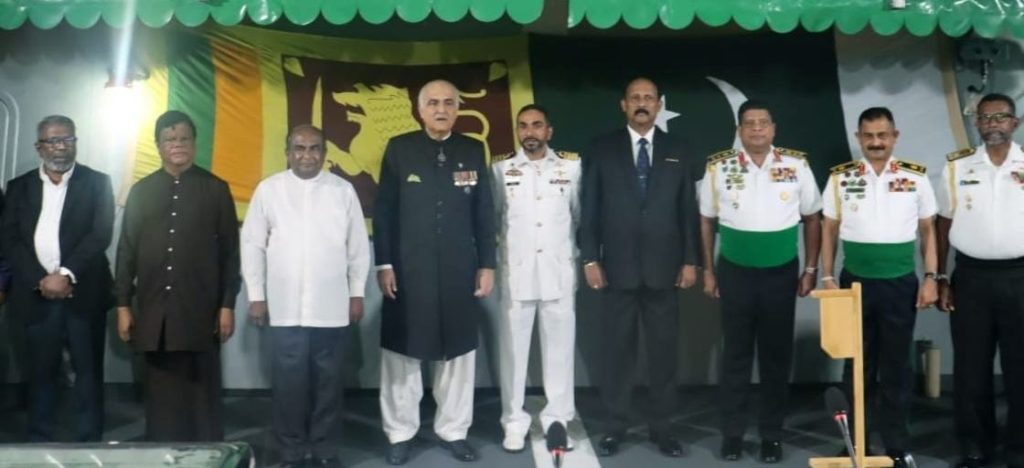 Pakistan Navy Ship Tippu Sultan visits Sri Lanka