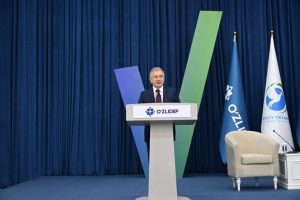 Shavkat Mirziyoyev presents his Election Program in Jizzakh region