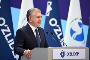 Shavkat Mirziyoyev presents his Election Program in Samarkand region