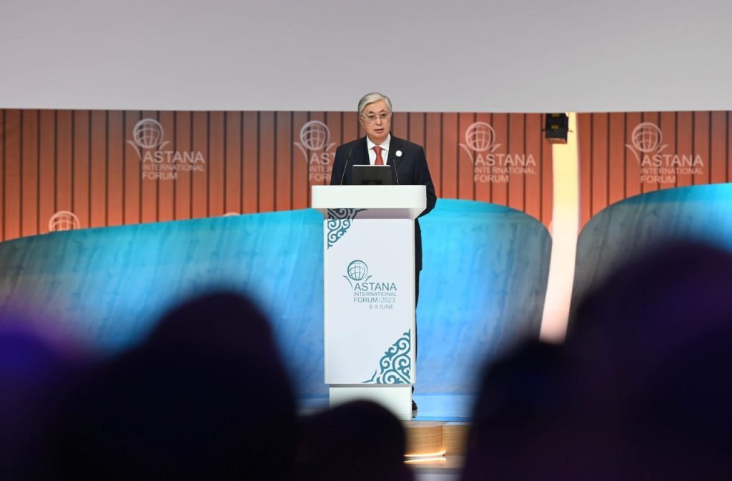 President Tokayev calls for global cooperation at opening ceremony of AIF